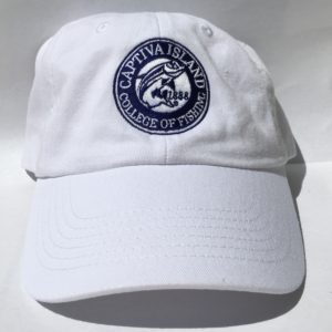 Captiva Island College Of Fishing, Navy Tarpon Emblem, Front